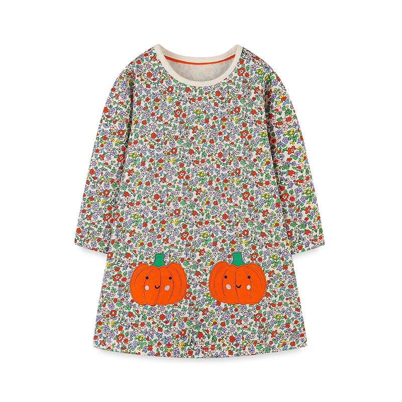 Kids Girls Stars Beading Dresses For Winters childrensterritory