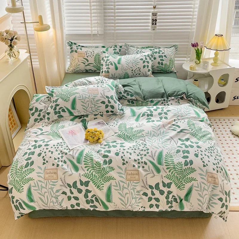 Soft & Breathable Cartoon Print Kids Bedsheets