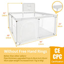 Indoor Ball Pit Baby Playpen with Safety Fence childrensterritory