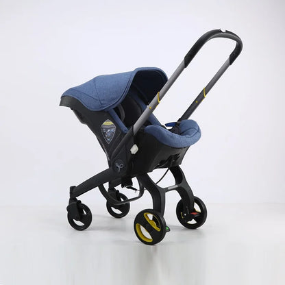 Four-in-One Folding High Landscope Baby Carriage Prams childrensterritory