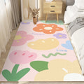 Cute Cartoon Girly Large Area Rugs for Kids Bedroom, Living Room childrensterritory