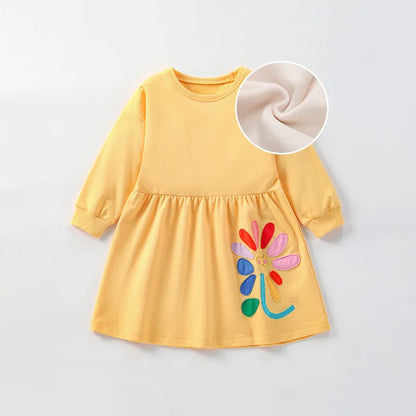 Long-Sleeved Cartoon Print Winter Hoodies For Kids childrensterritory