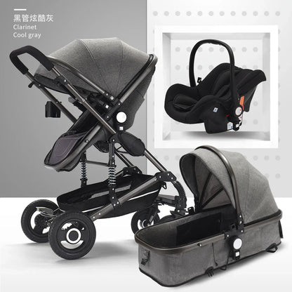 Luxurious Multipurpose High Landscape Infant Pushchair childrensterritory