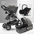 Luxurious Multipurpose High Landscape Infant Pushchair childrensterritory