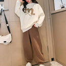 2Pcs Kids Girl Sweatshirt & Pants Sets for Autumn/Spring