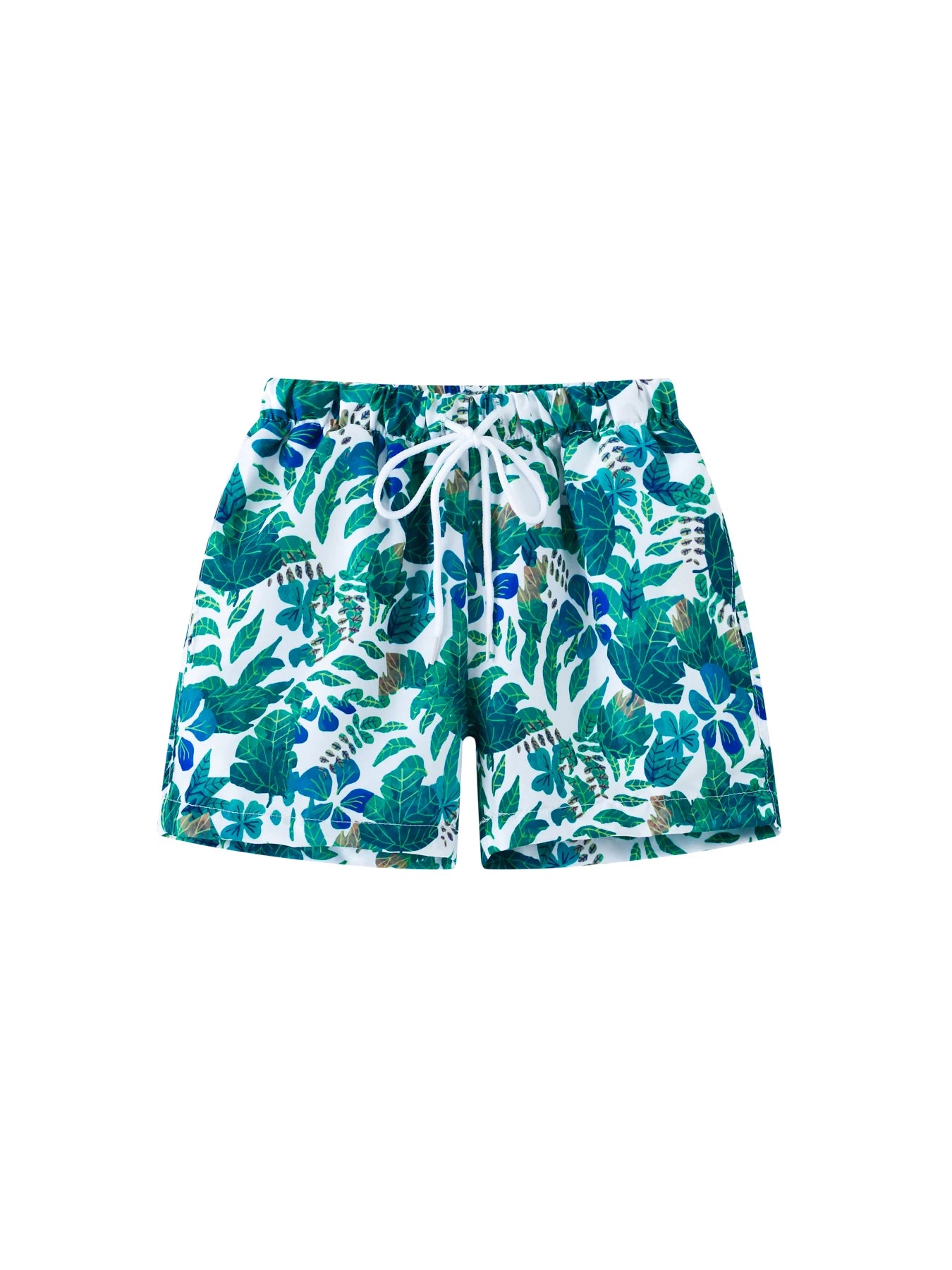 Kids Boys Cartoon Print Quick Dry Swim Shorts