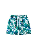 Kids Boys Cartoon Print Quick Dry Swim Shorts