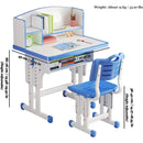Adjustable Kids' Study Table and Chair Sets