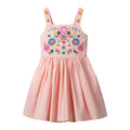 Kids Girls Cute Print Summer Casual Cotton Dresses childrensterritory