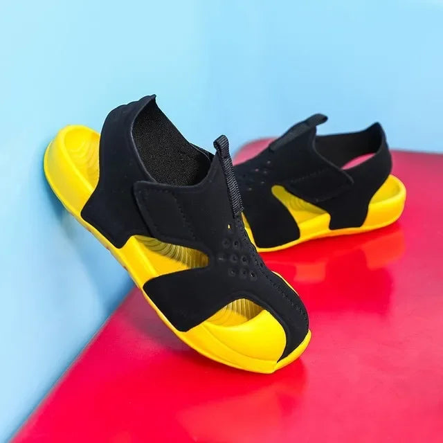 Candy-colored Hollow-out Fashion Sandals for Kids