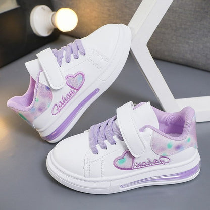 Kids Girls Love Embroidery Stylish Sports Shoes/Sneakers childrensterritory