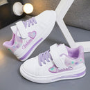 Kids Girls Love Embroidery Stylish Sports Shoes/Sneakers childrensterritory