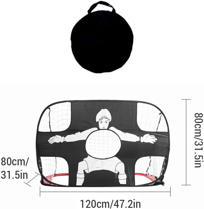 Portable Mini Soccer Goal Target Net Training Toy