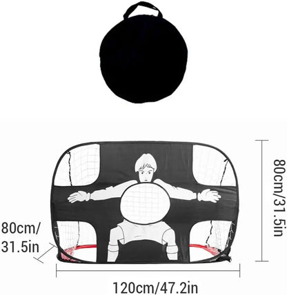 Portable Mini Soccer Goal Target Net Training Toy