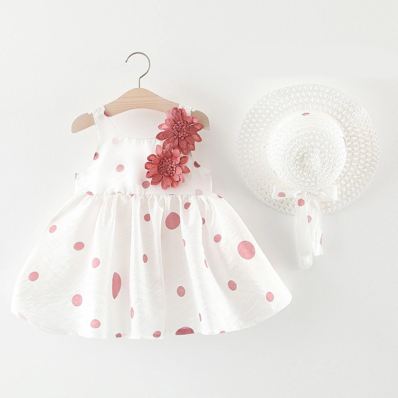 Sleeveless 2-Set Summer Beach Outfit for Girls childrensterritory