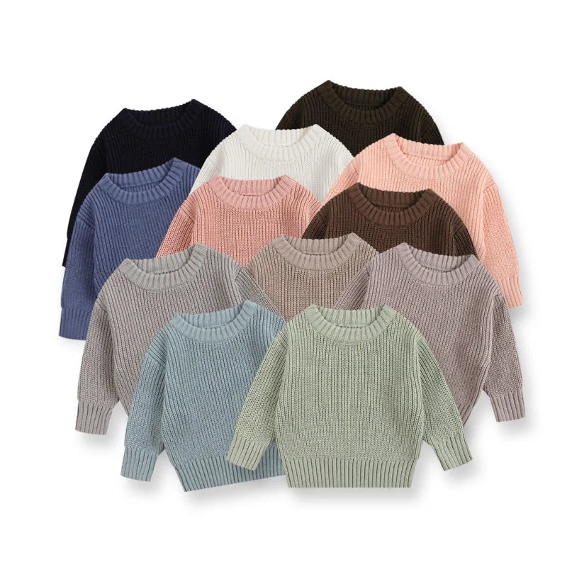 Newborn Baby Knit Pullover Winter Sweater childrensterritory