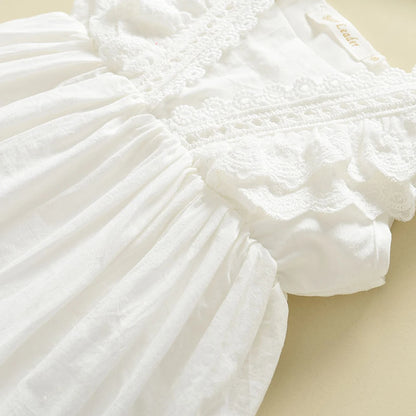 Kids Girls Lace Princess Summer Dress/Party Vestidos