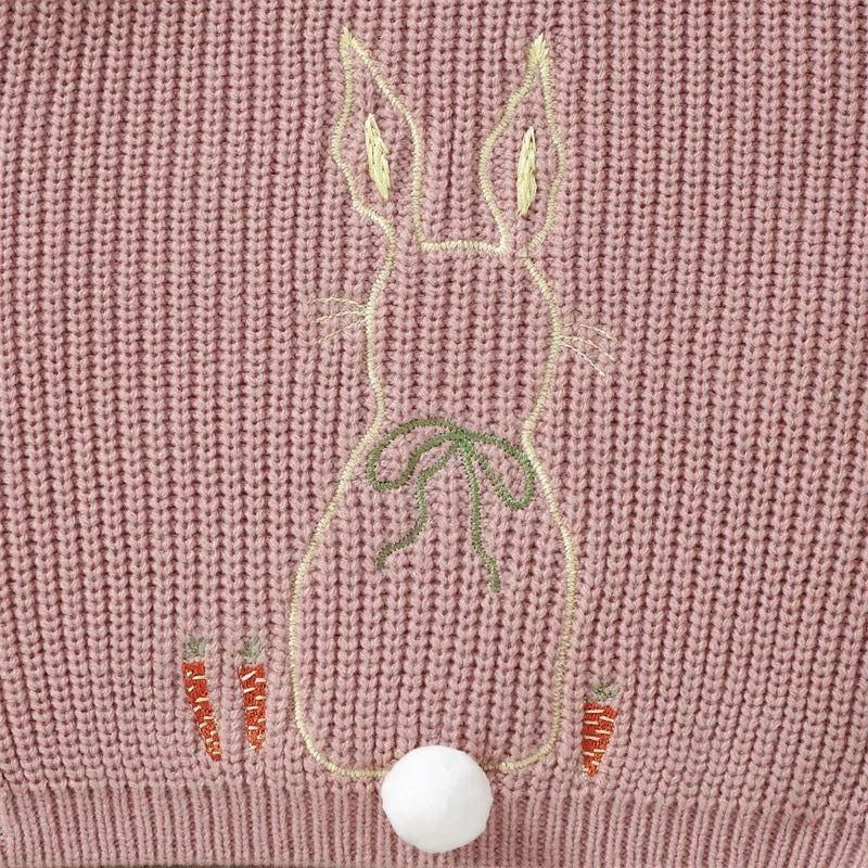 Toddler Girl Boy Casual Knitting Pullover for Easter