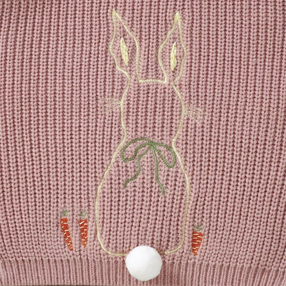 Toddler Girl Boy Casual Knitting Pullover for Easter