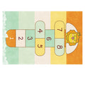 Cartoon Design Learning Kids Room Carpet for Crawling Jumping childrensterritory
