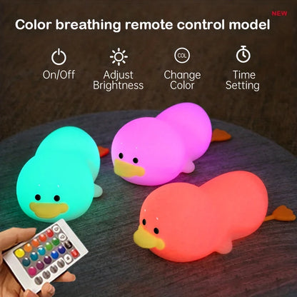 Automatic 1pc Duck Night Light for Kids Room childrensterritory