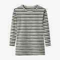 Striped Design 3/4 Sleeves Tops for Teen Girls and Woman childrensterritory