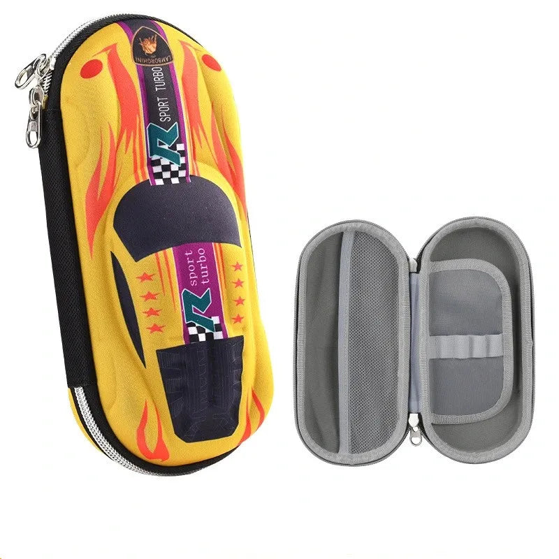 3D Racing Car Design Pencil Cases For Children childrensterritory