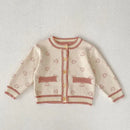 Baby Girl Hollow Out Knitwear Outfit Set