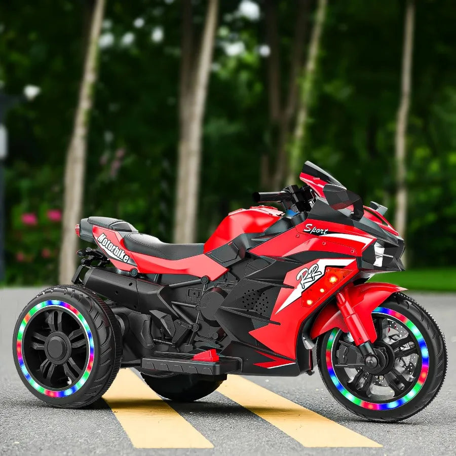 Light-Wheeled, 12V Electric Ride-on Motorcycle for Kids childrensterritory