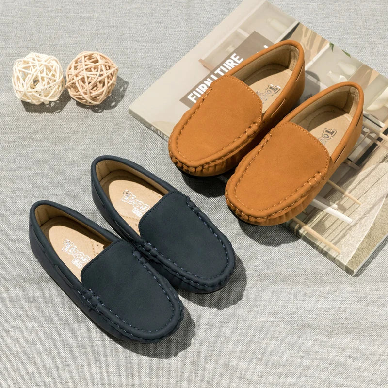 Kids Casual Breathable Leather Shoes for Spring Summer childrensterritory