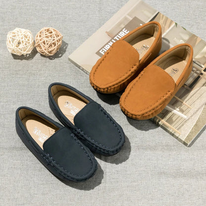 Kids Casual Breathable Leather Shoes for Spring Summer childrensterritory