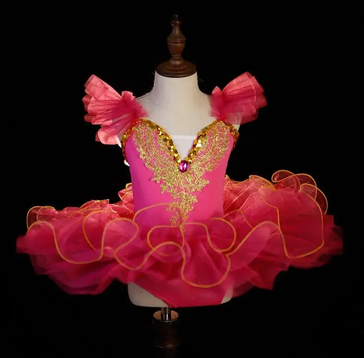 Kids' Girls Stunning Ballet Tutu Dancing Dresses