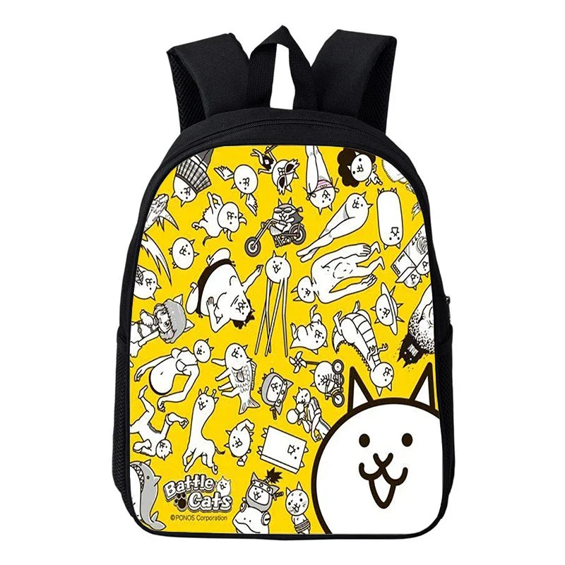 Kids Cartoon Print Stylish School Bags