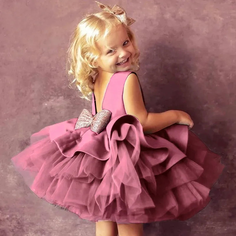 Elegant Tutu Prom Evening Party Dresses for Little Girls childrensterritory
