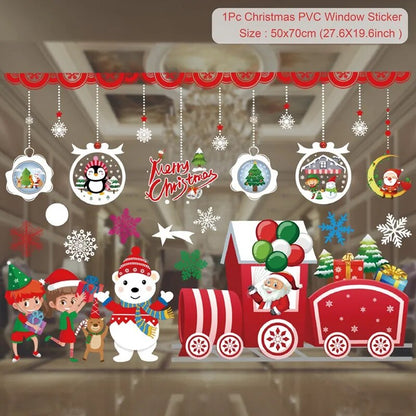 Kids Room Wall Decals for Christmas and New Year Decor childrensterritory