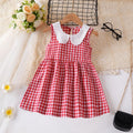 Kids Girls Floral Sleeveless Princess Outfit/Dress