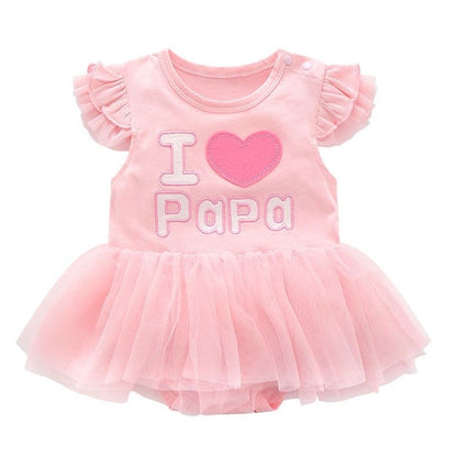 Baby Girl Pink Princess Clothing Sets for Birthday Party childrensterritory