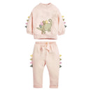Cartoon Design Hoodies and Soft Pants Warm Outfits for Kids childrensterritory