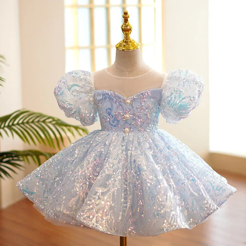 Kids' Girls' Luxury Sequin Prom/Party Dresses childrensterritory