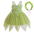 Sleeveless Butterfly Design Princess Puffy Dress For Girls childrensterritory