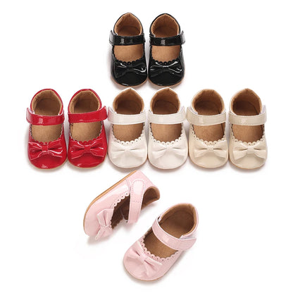 Infant Princess Girl Butterfly Knot Non-Slip Shoes childrensterritory