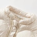 Girls Cotton Down Sleeveless Water Proof Jacket childrensterritory