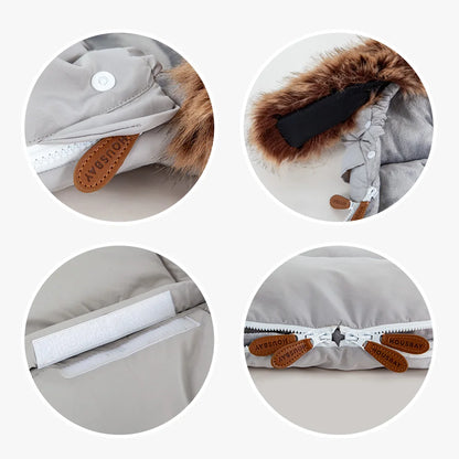 Warm Windproof Winter Baby Stroller Footmuff childrensterritory