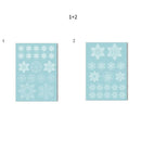 Santa Claus Snowflake Christmas Window/Wall Decals childrensterritory