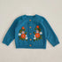 Baby Girls Long Sleeve Embroider Knit Cardigan childrensterritory
