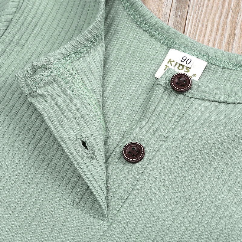 Baby Boys/Girls Long Sleeve Cotton Romper