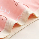 4PCS Little Girls Cotton Breathable Cartoon Briefs childrensterritory