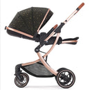 Elevated Baby Stroller with Lightweight Eggshell Design childrensterritory