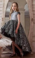 Kids Girls Puffy Glitter Pearls Wedding Pageant Gowns childrensterritory