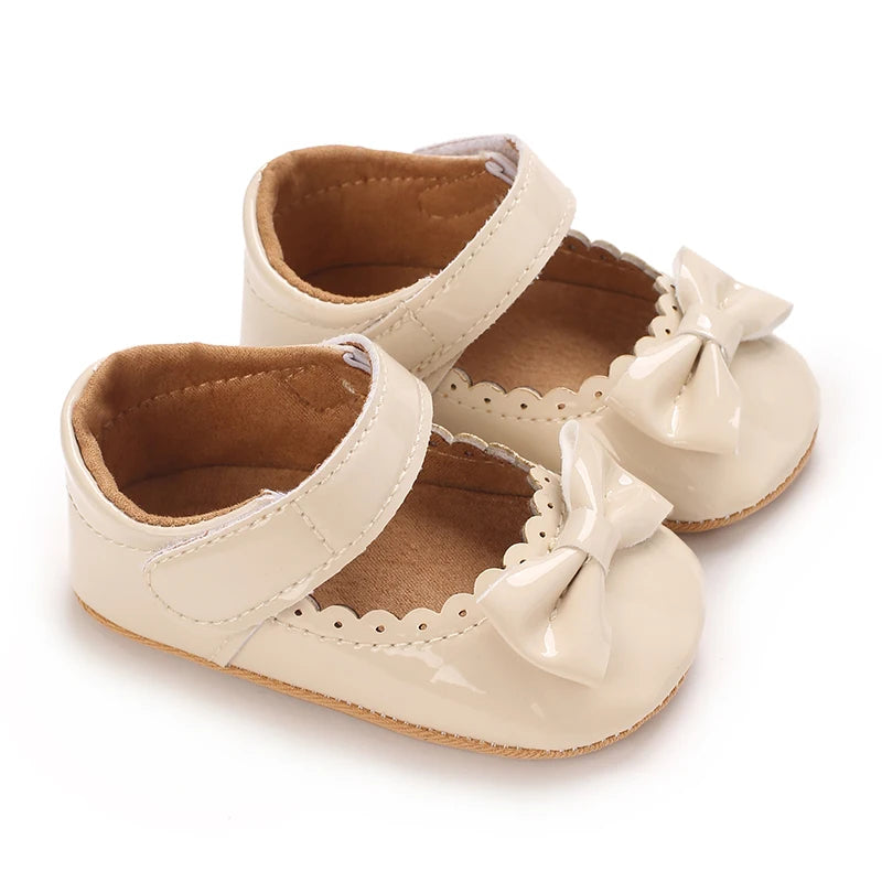 Infant Princess Girl Butterfly Knot Non-Slip Shoes childrensterritory